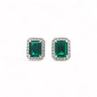 ARETES ESMERALDA ARIA RECTANGULAR